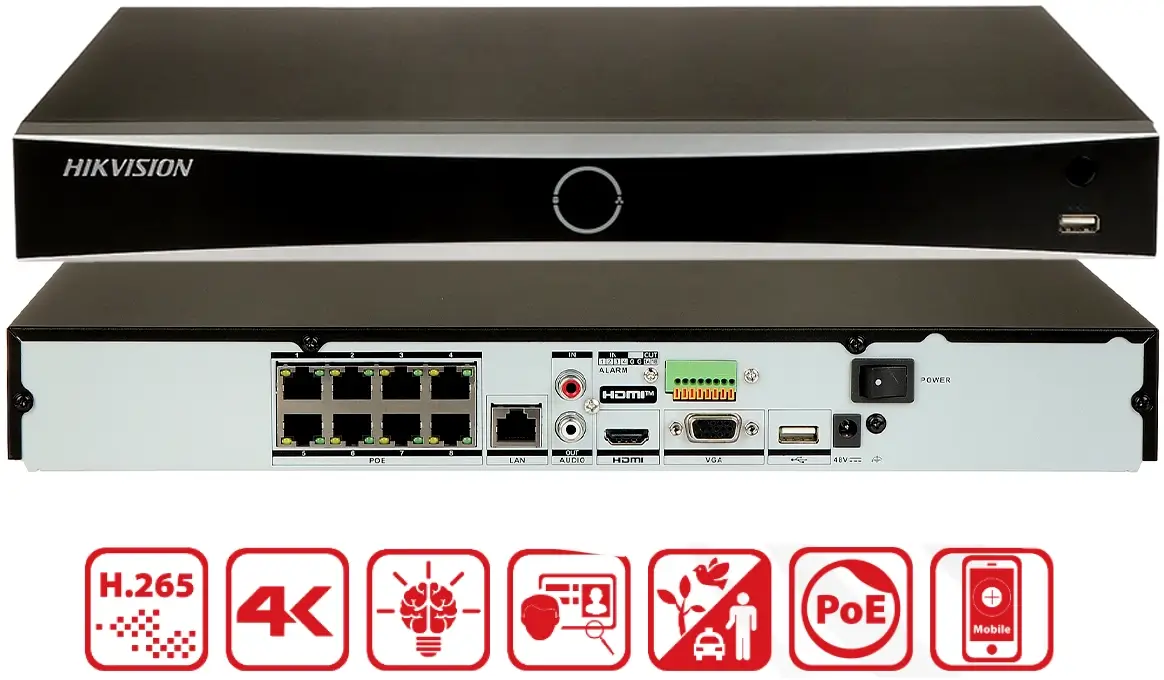 Hikvision DS-7608NXI-K2/8P